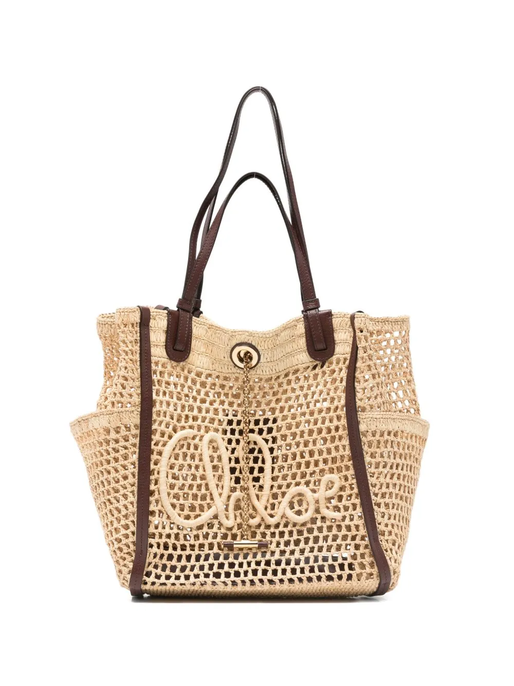 Chloé Iconic Rafia Tote Bag sold by Wanan Luxury