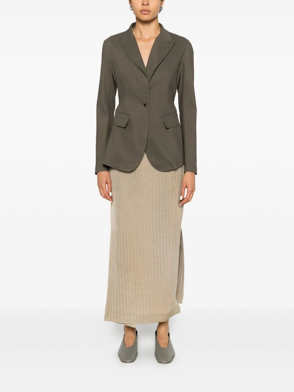 Kylie Linen Blend Jacket sold by Wanan Luxury product image thumbnail 4