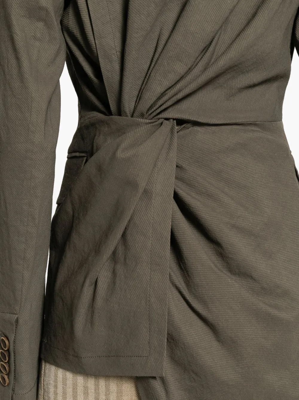 Kylie Linen Blend Jacket sold by Wanan Luxury product image thumbnail 5
