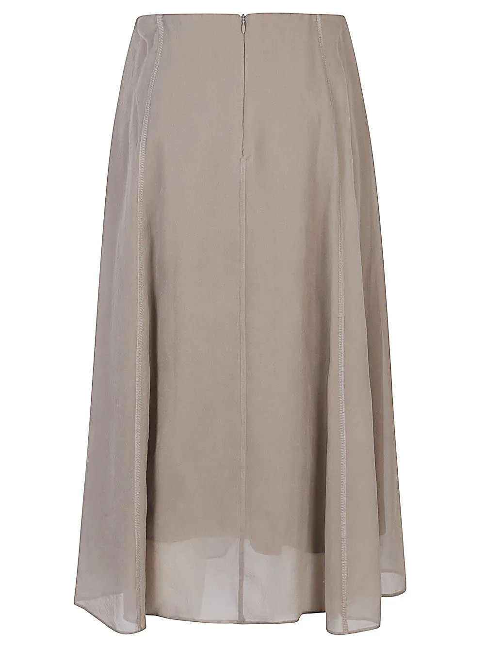 Silk Midi Skirt sold by Wanan Luxury product image thumbnail 4