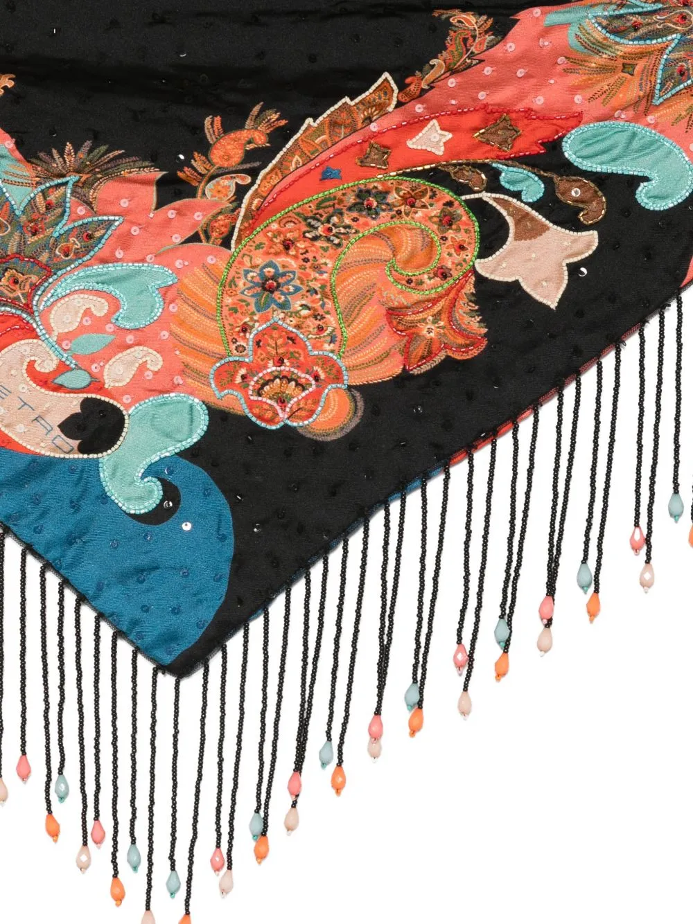Printed Silk Foulard sold by Wanan Luxury product image thumbnail 3