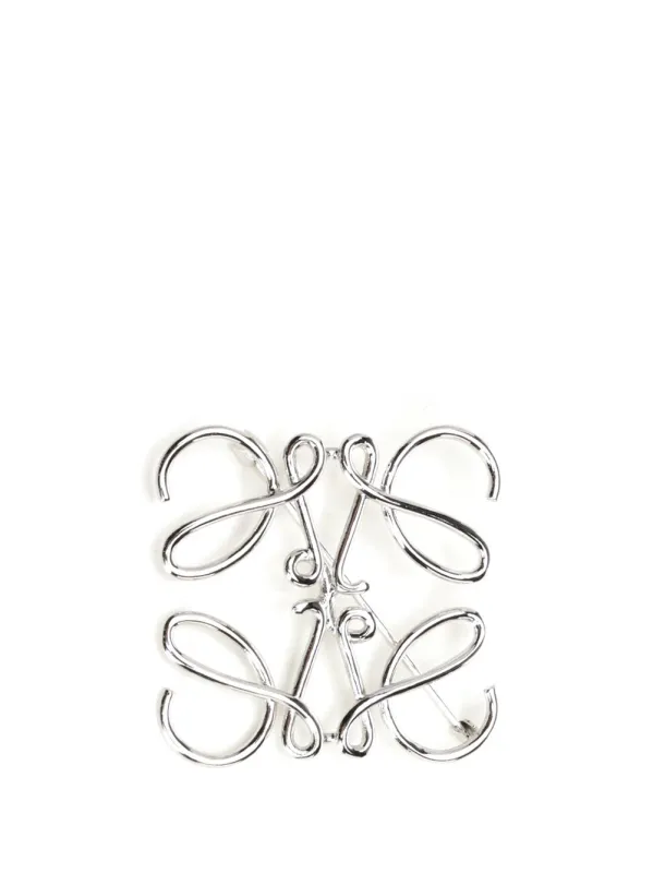 Anagram Pin Jewelry Silver made by Loewe