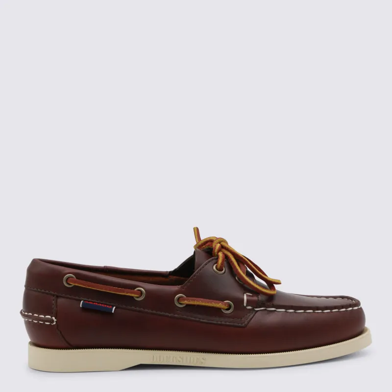 Flat Shoes Marroni made by Sebago