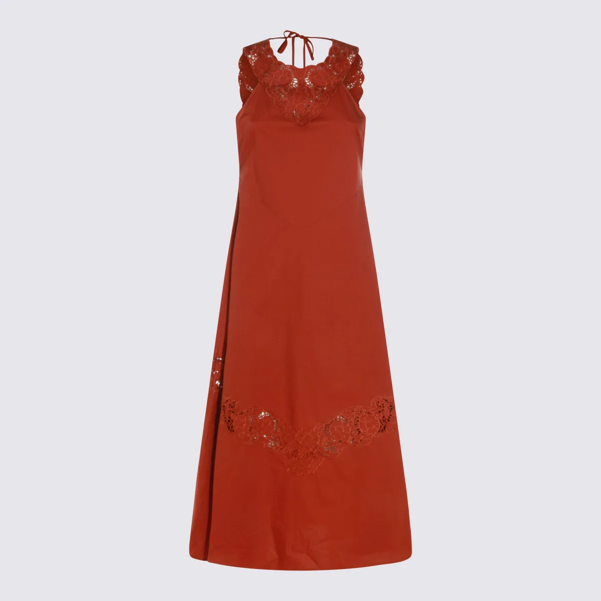 Dresses Brown Henna sold by Wanan Luxury