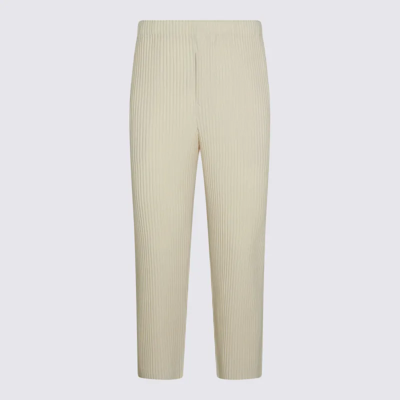 Trousers Duomo Beige made by Issey Miyake
