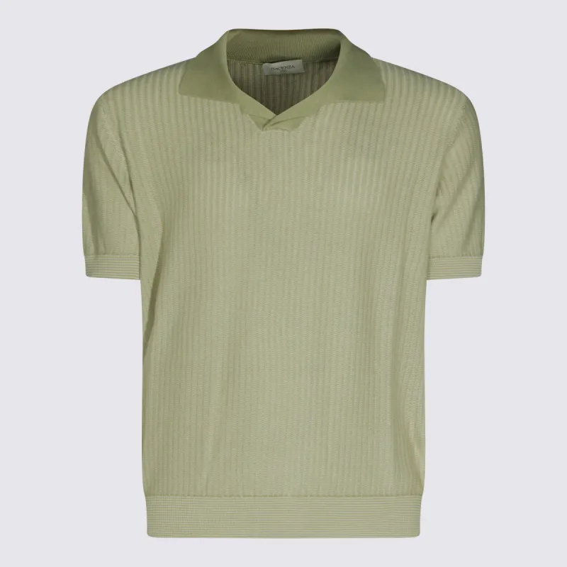 T-Shirts And Polos Blu E Verdi made by Wanan Luxury
