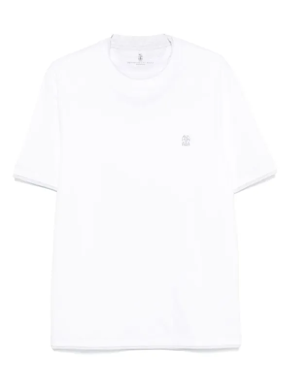 Logo Cotton T-Shirt made by Brunello Cucinelli