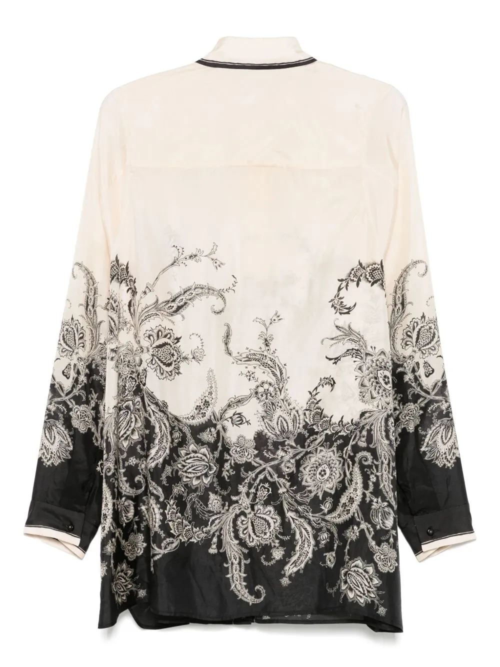 Rhiannon Printed Silk Shirt sold by Wanan Luxury product image thumbnail 2