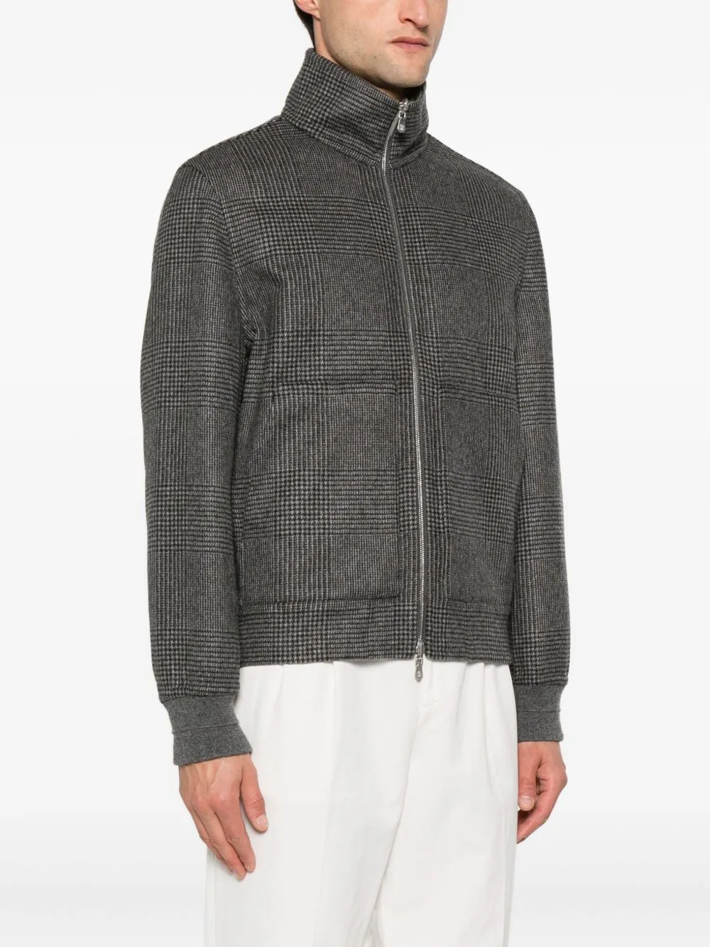 Cashmere Bomber Jacket sold by Wanan Luxury product image thumbnail 2