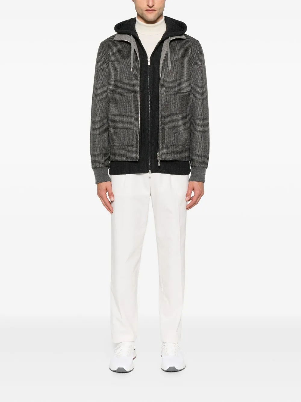 Cashmere Bomber Jacket sold by Wanan Luxury product image thumbnail 5
