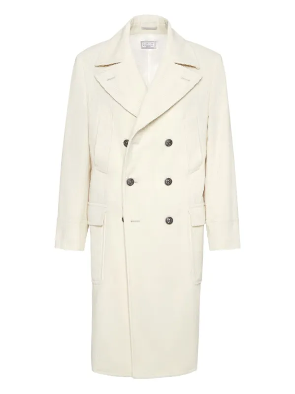 Cashmere Velvet Coat made by Brunello Cucinelli