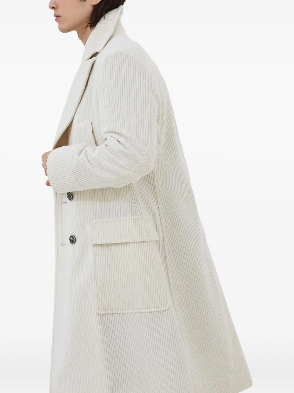 Cashmere Velvet Coat sold by Wanan Luxury product image thumbnail 3