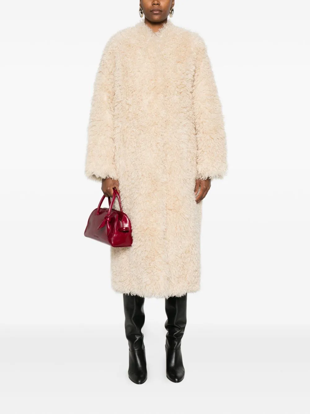Carolina Faux Fur Coat sold by Wanan Luxury product image thumbnail 4