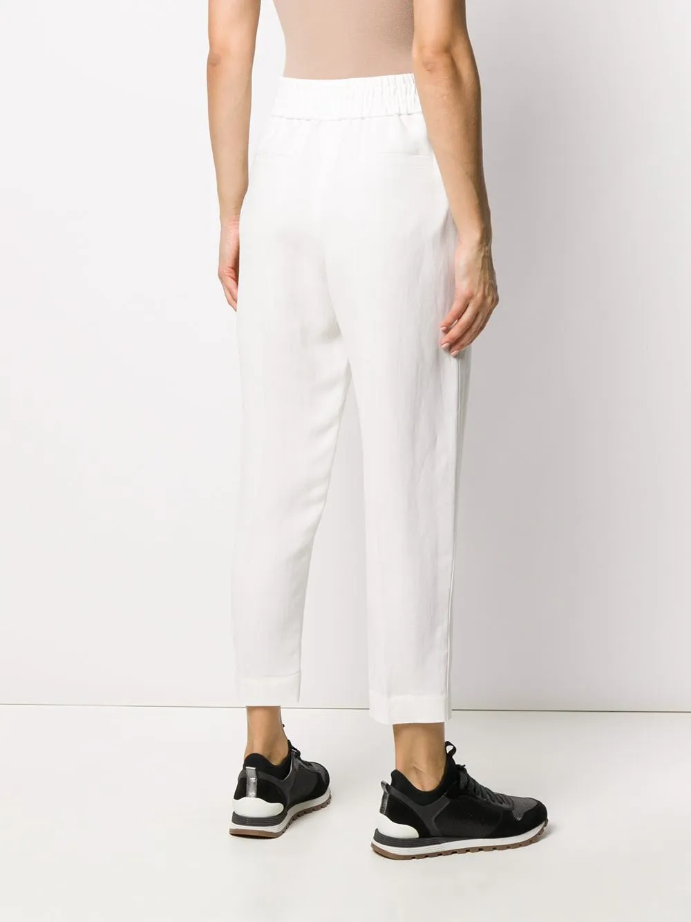 Linen Blend Trousers sold by Wanan Luxury product image thumbnail 3