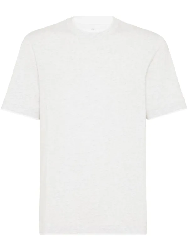 Cotton T-Shirt made by Brunello Cucinelli