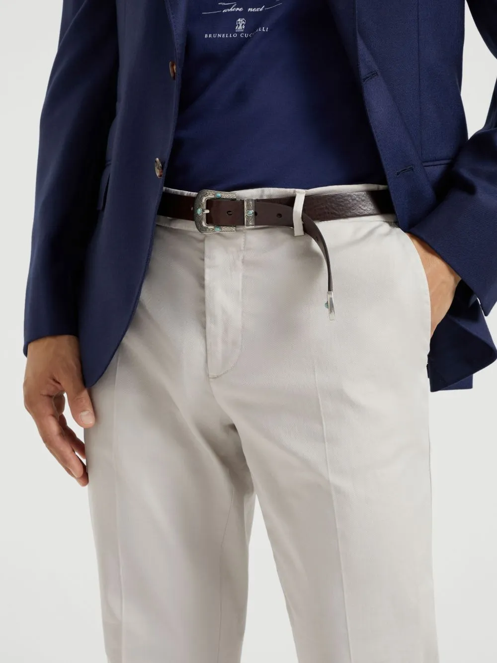 Cotton Trousers sold by Wanan Luxury product image thumbnail 2