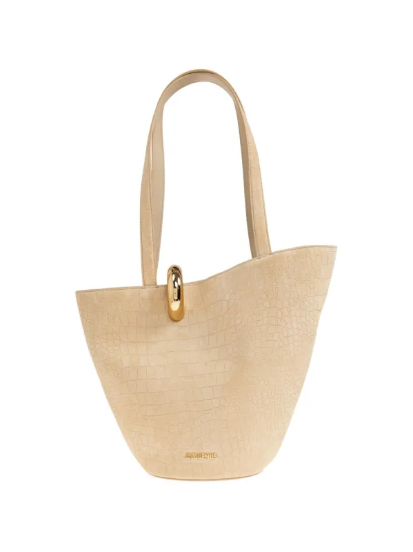 Le Bambola Moyen Leather Bucket Bag made by Jacquemus