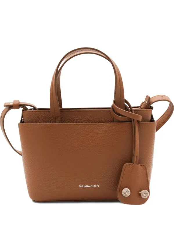 Leahter Tote Bag made by Fabiana Filippi