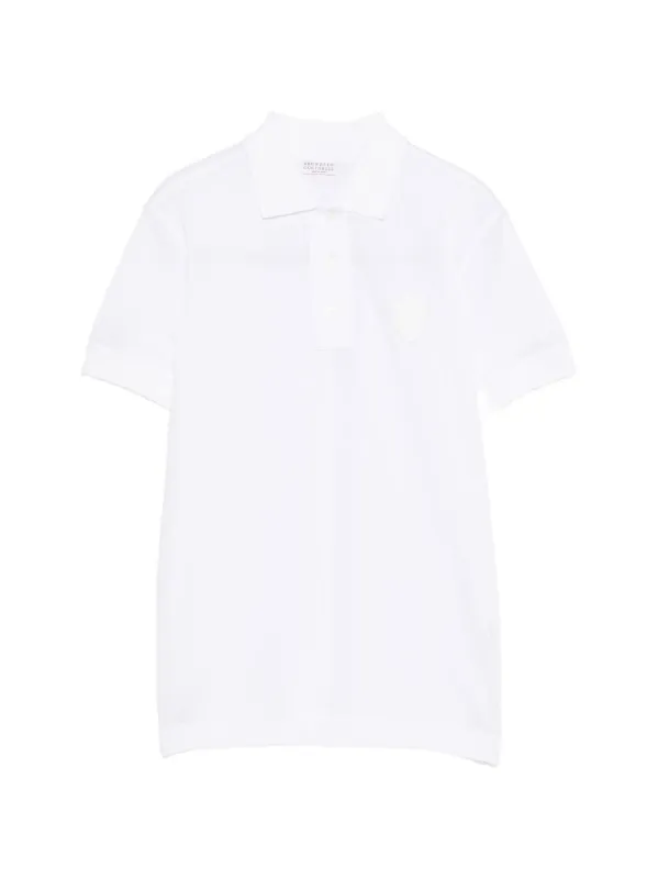 Cotton Polo Shirt made by Brunello Cucinelli