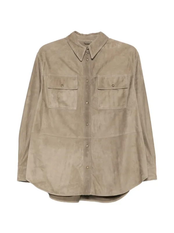 Leather Shirt made by Brunello Cucinelli