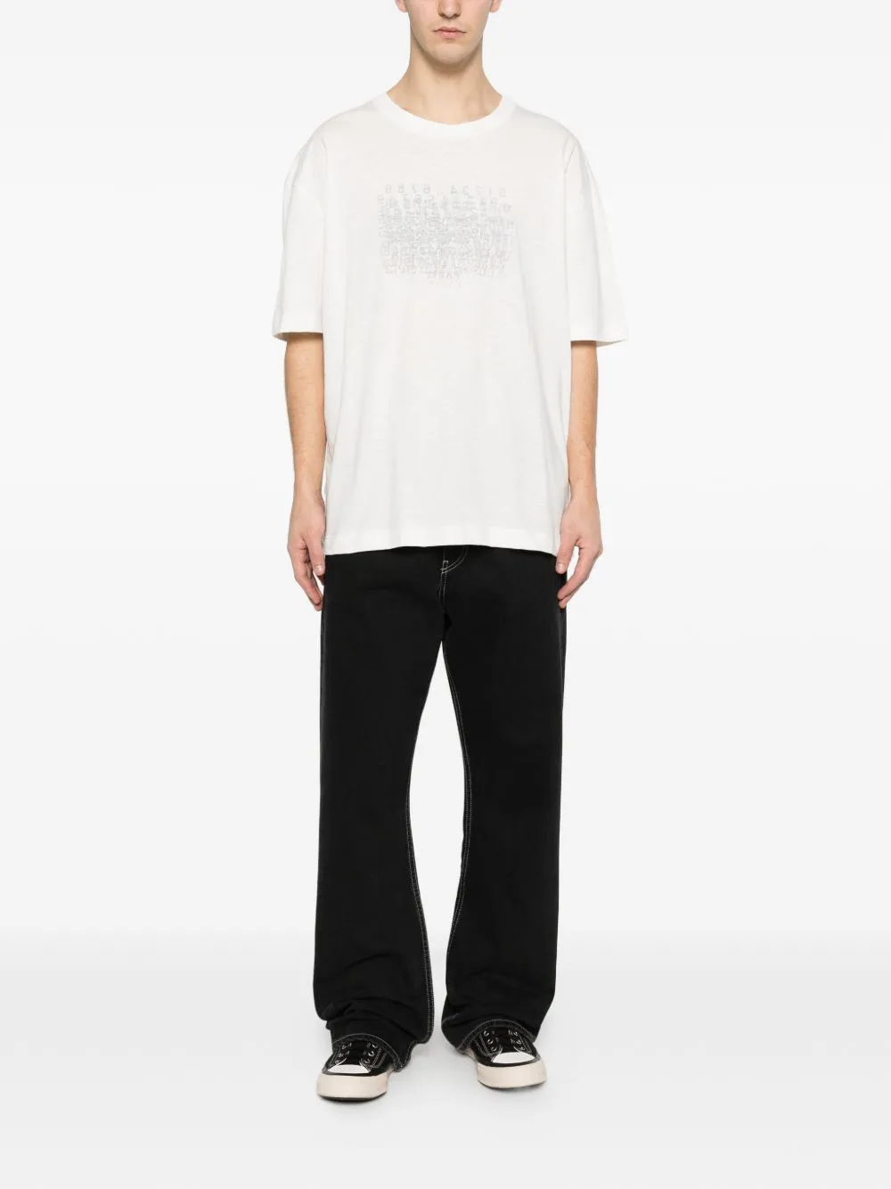 Logo Cotton T-Shirt sold by Wanan Luxury product image thumbnail 3