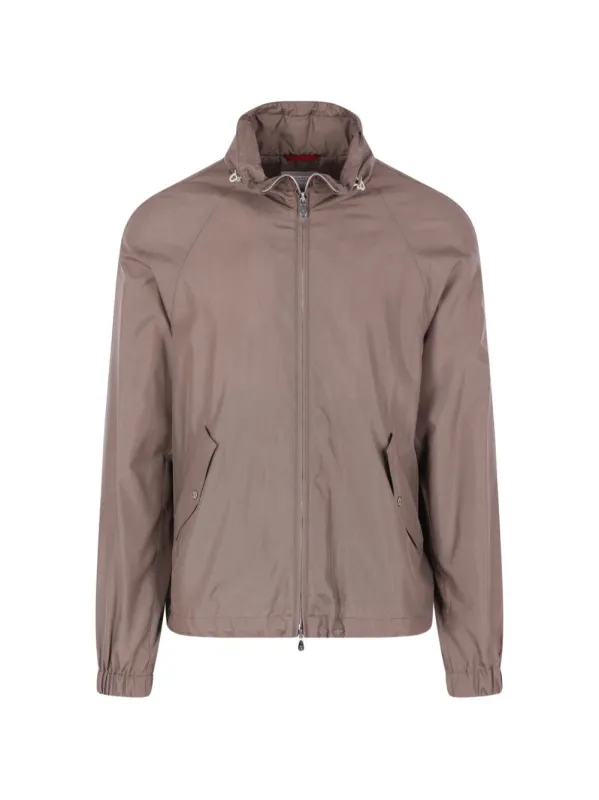 Silk Blouson Jacket made by Brunello Cucinelli