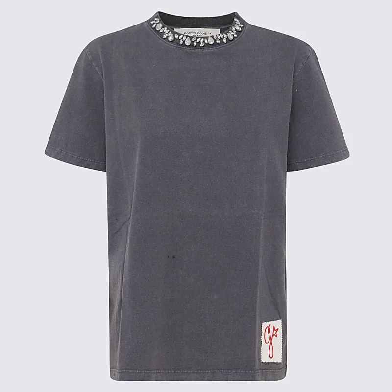 T-Shirts And Polos Anthracite made by Golden Goose