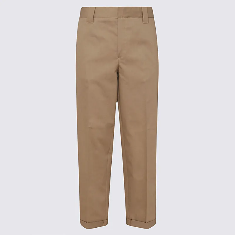 Trousers Khaki Beige made by Golden Goose