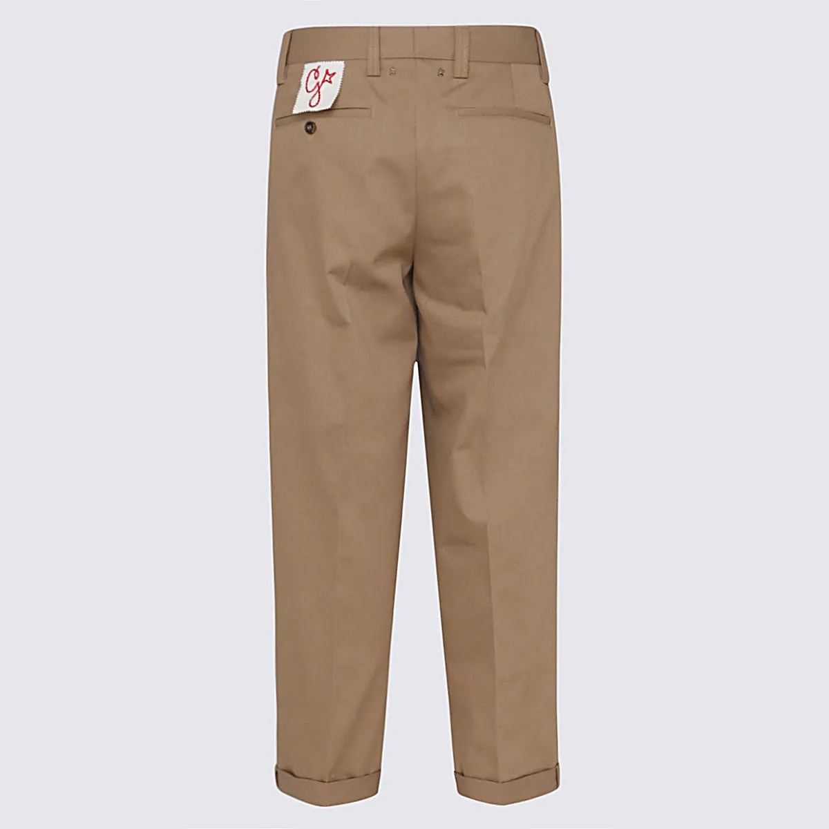 Trousers Khaki Beige sold by Wanan Luxury product image thumbnail 2