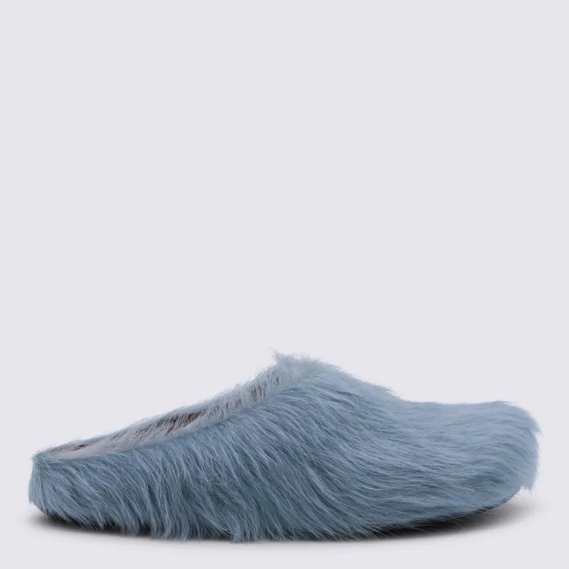 Sandals Blu E Verdi made by Marni