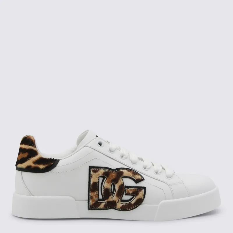 Sneakers Nero Leo made by Dolce & Gabanna