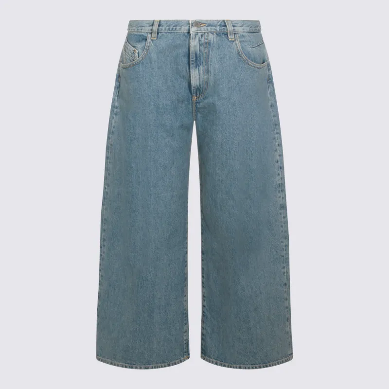 Jeans Blu E Verdi made by The Attico