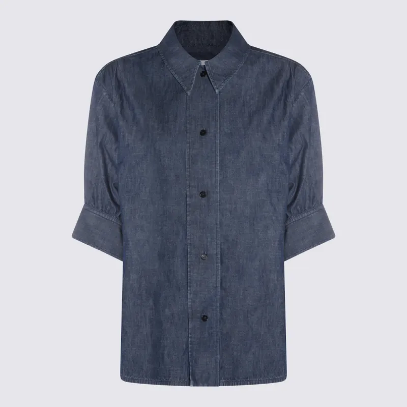 Shirts Blu E Verdi made by Jil Sander