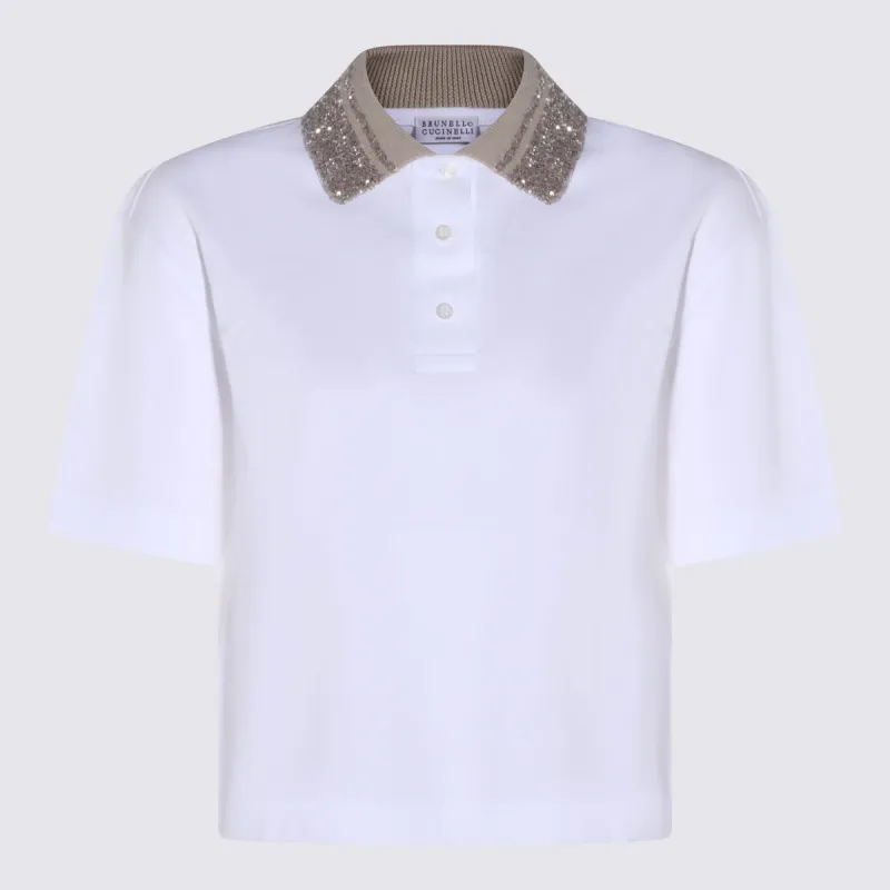 T-Shirts And Polos Chiari E Naturali made by Brunello Cucinelli