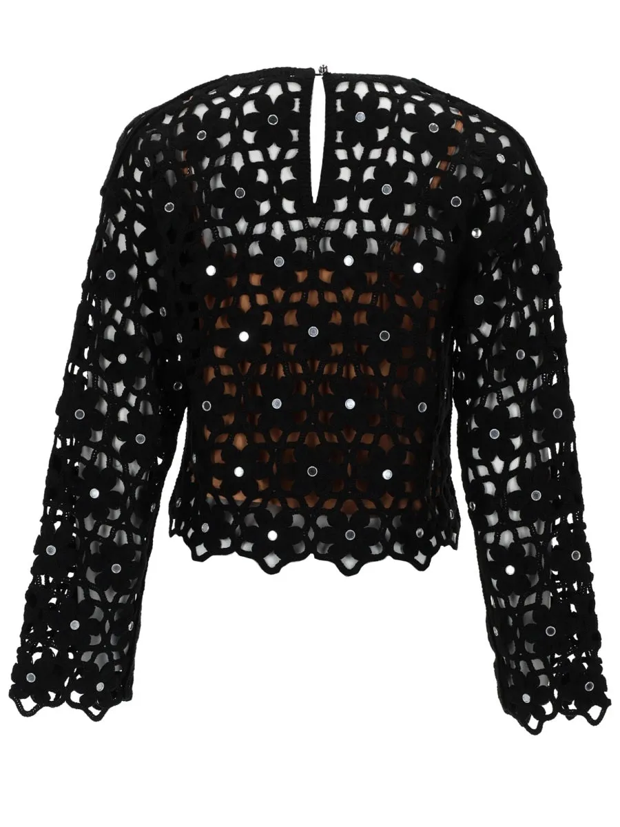 Top In Crochet sold by Wanan Luxury product image thumbnail 2