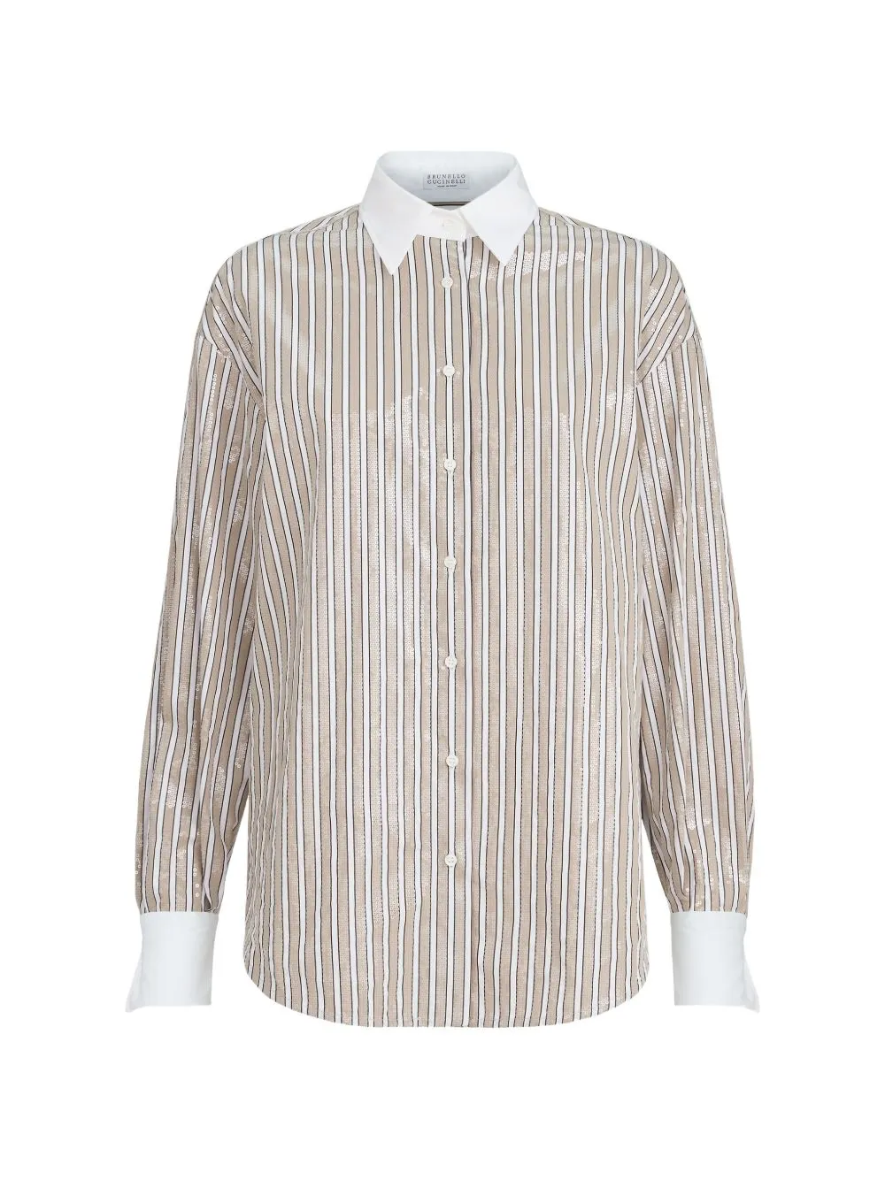 Striped Cotton Shirt sold by Wanan Luxury