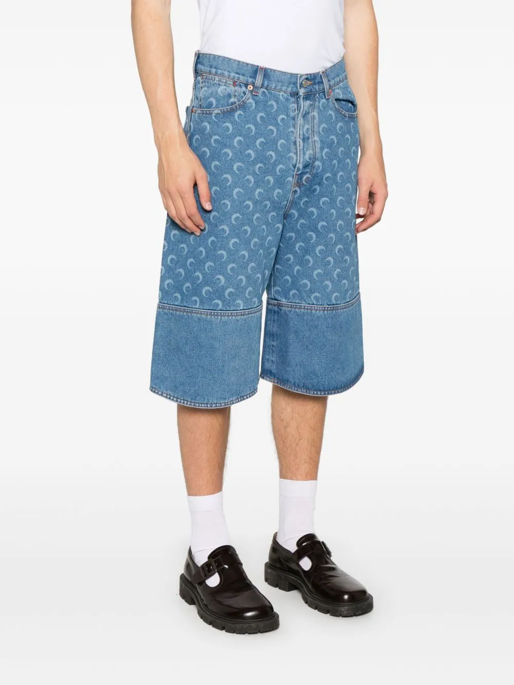 Moon Denim Bermuda Shorts sold by Wanan Luxury product image thumbnail 3