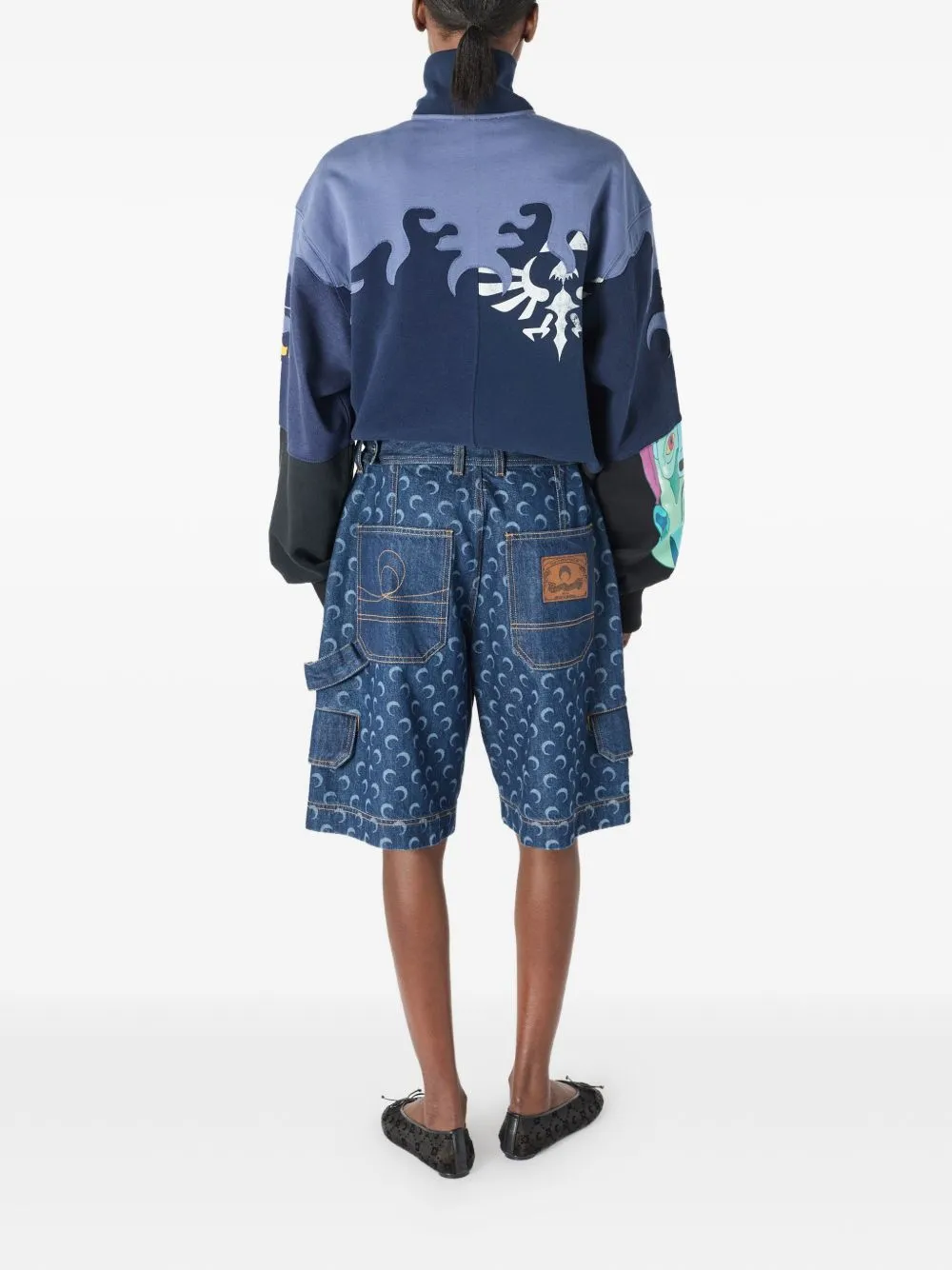 Moon Denim Bermuda Shorts sold by Wanan Luxury product image thumbnail 2
