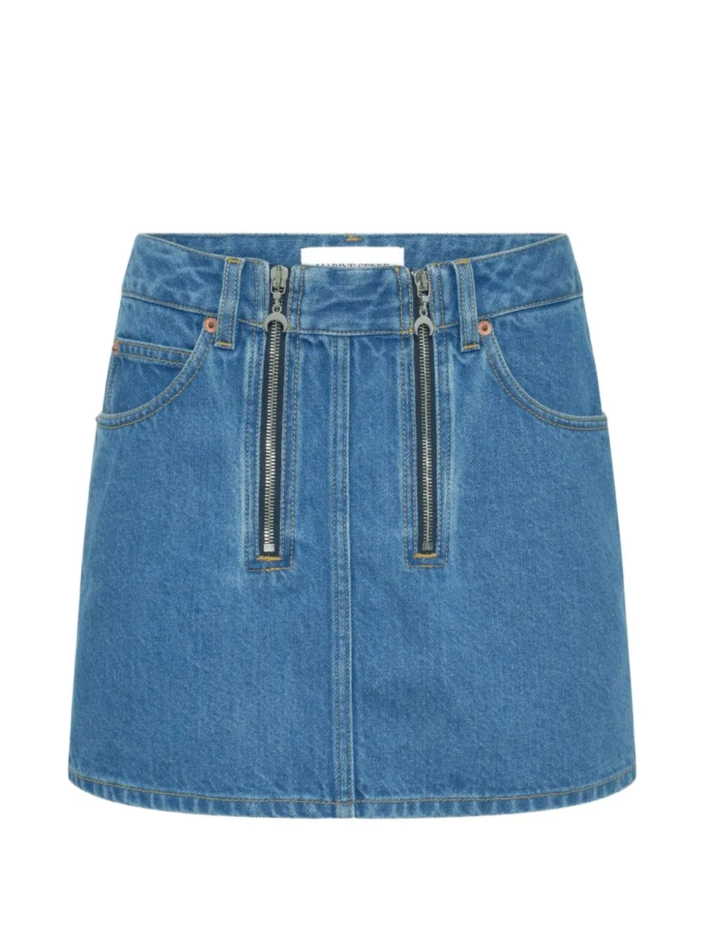 Denim Mini Skirt sold by Wanan Luxury product image thumbnail 2