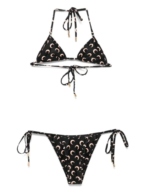 Moon Triangle Bikini Seta made by Marine Serre