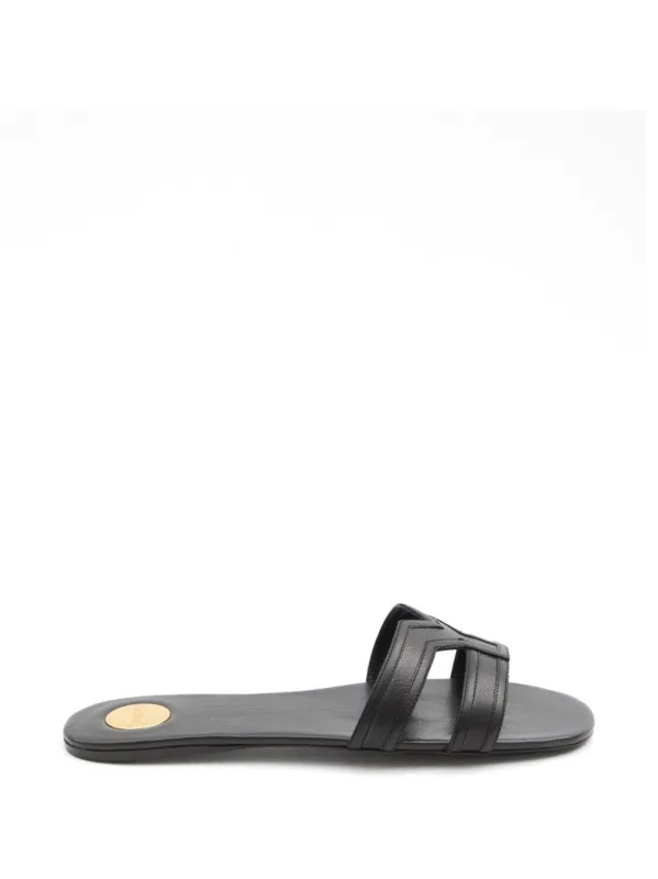 Sandals Neri E Grigi made by Yves Saint Laurent