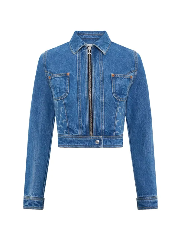 Denim Cotton Jacket made by Marine Serre
