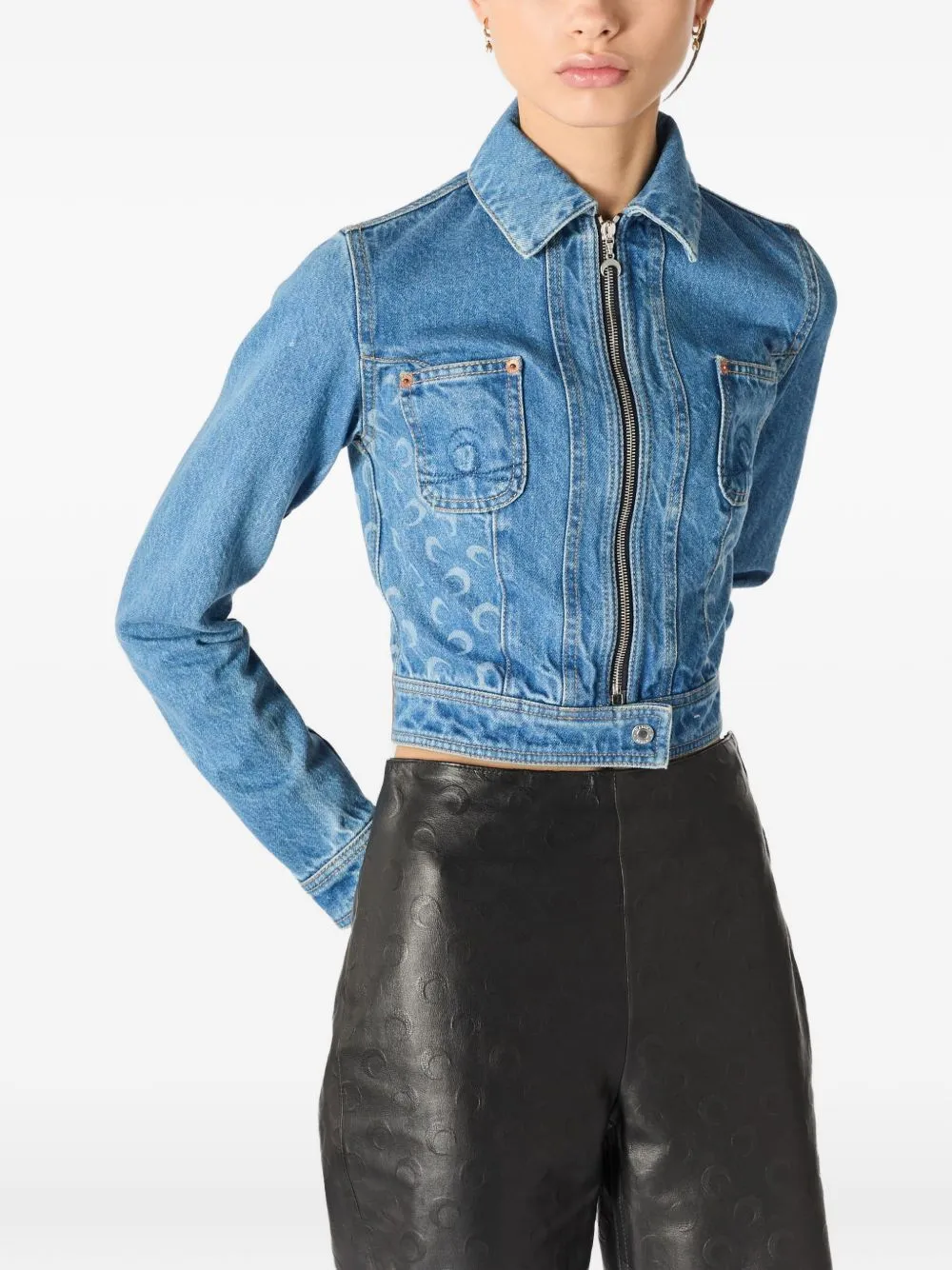 Denim Cotton Jacket sold by Wanan Luxury product image thumbnail 2