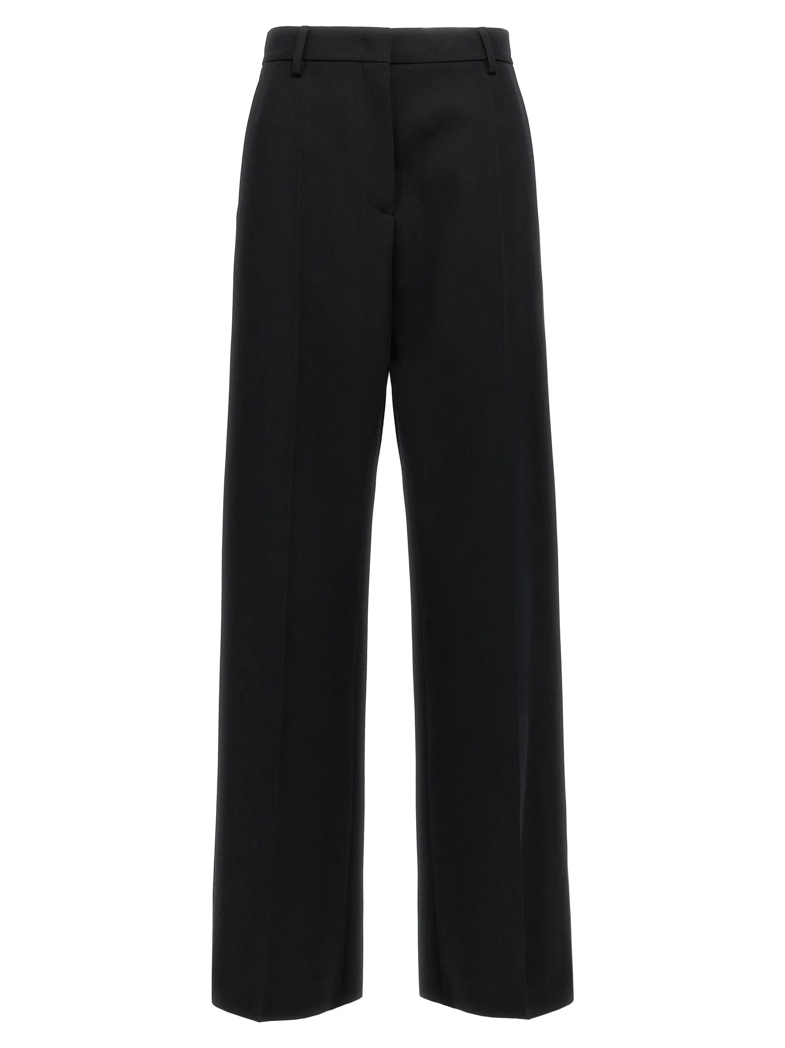 Solid Grisaille Pants Black sold by Wanan Luxury