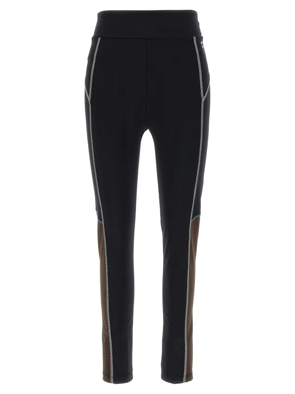 Color Block Leggings Black made by Fendi