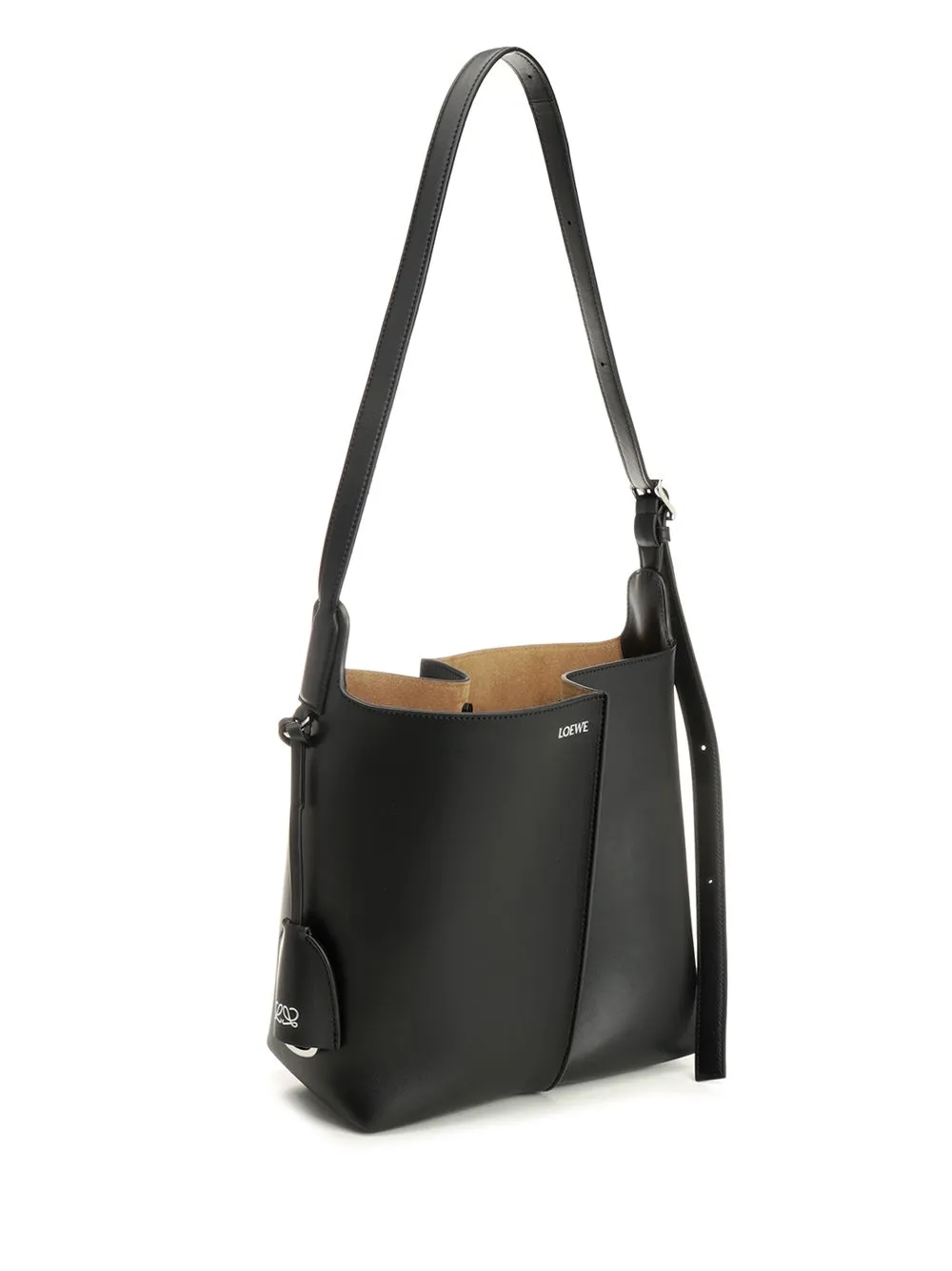 Bilbao Bucket Medium Shoulder Bags Black sold by Wanan Luxury product image thumbnail 2