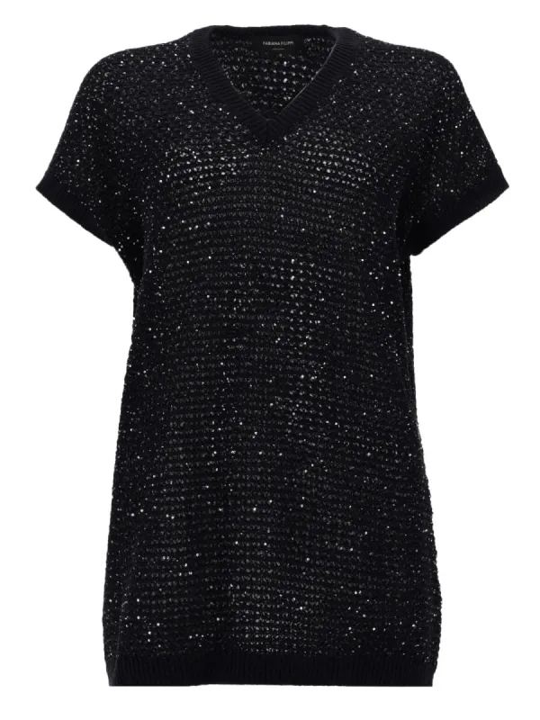 Maglia Con Paillettes made by Fabiana Filippi