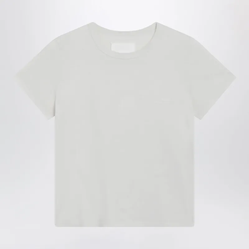 Cotton Jersey Short-Sleeve Crew-Neck T-Shirt In White made by Maison Margiela