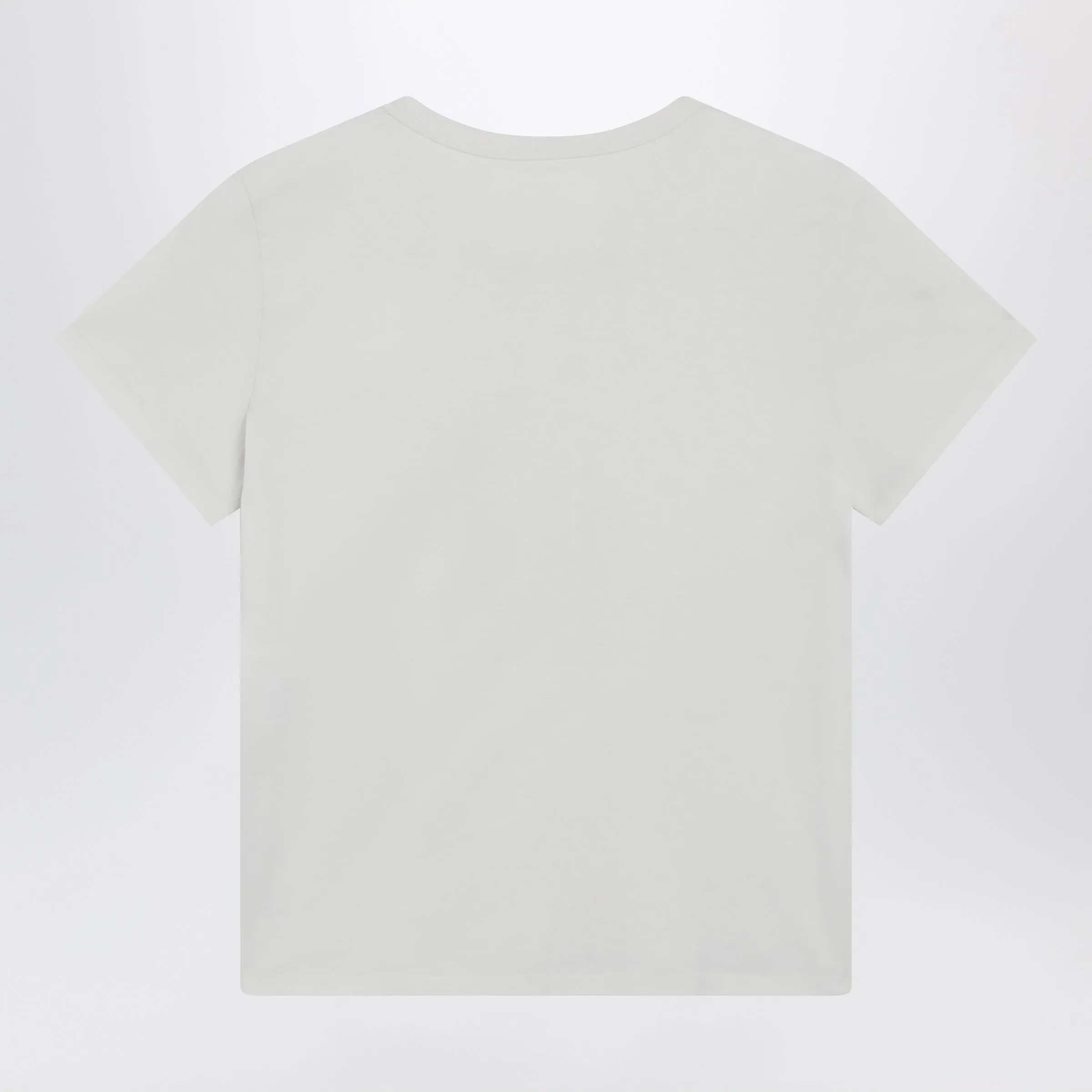 Cotton Jersey Short-Sleeve Crew-Neck T-Shirt In White sold by Wanan Luxury product image thumbnail 2