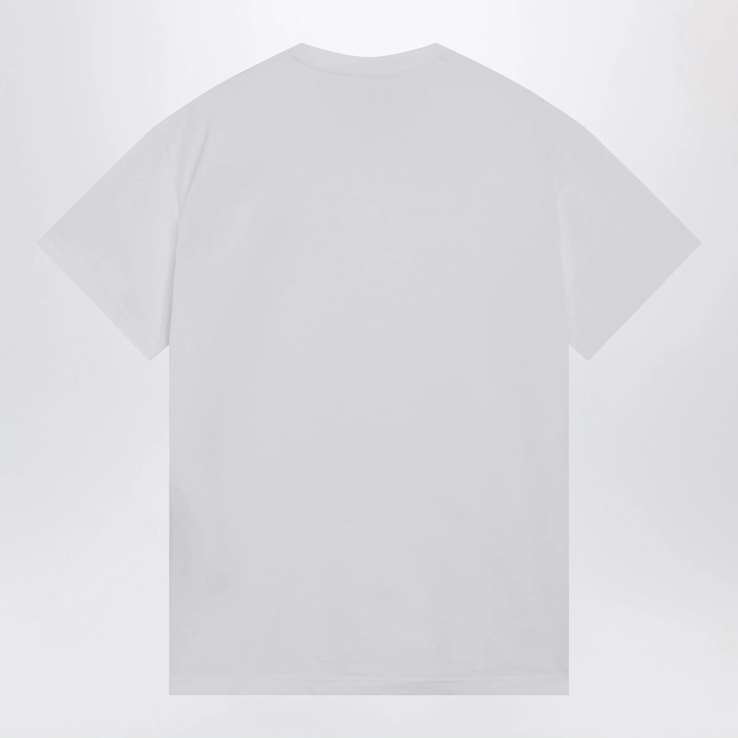 Medium-Weight White Cotton T-Shirt sold by Wanan Luxury product image thumbnail 2